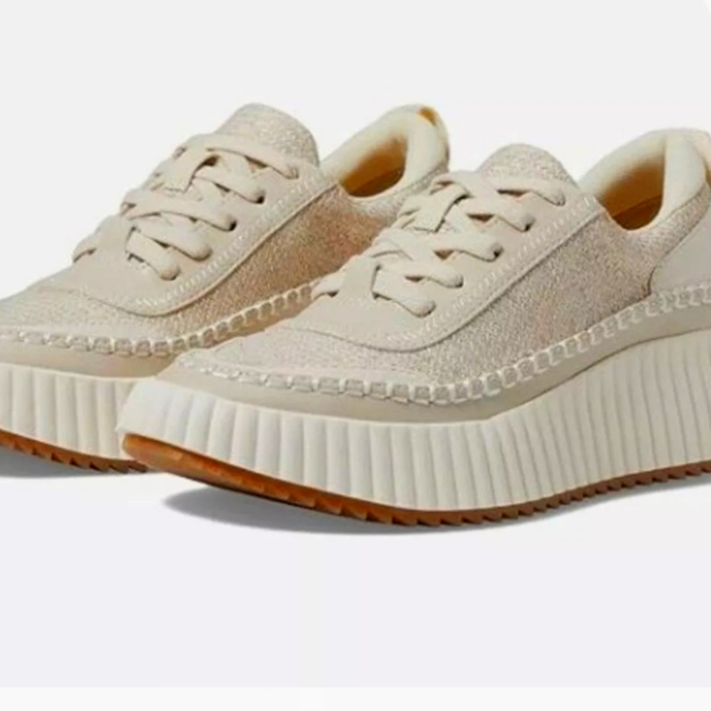 Dolce Vita Dolen Sneakers Sandstone S 8 IVORY COLOR